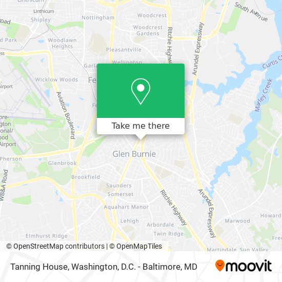 Tanning House map