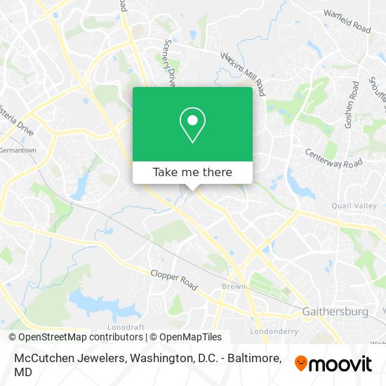 McCutchen Jewelers map