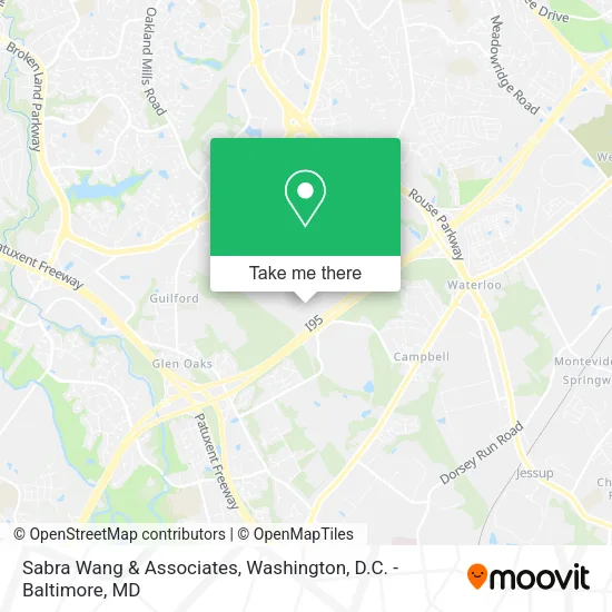 Mapa de Sabra Wang & Associates