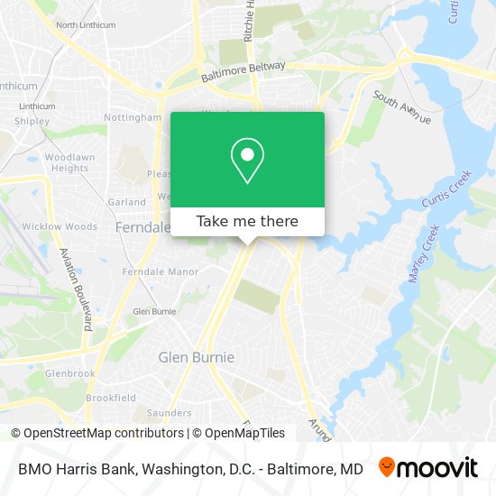 BMO Harris Bank map