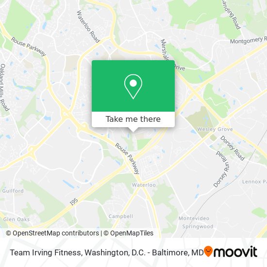 Mapa de Team Irving Fitness