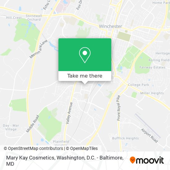 Mapa de Mary Kay Cosmetics