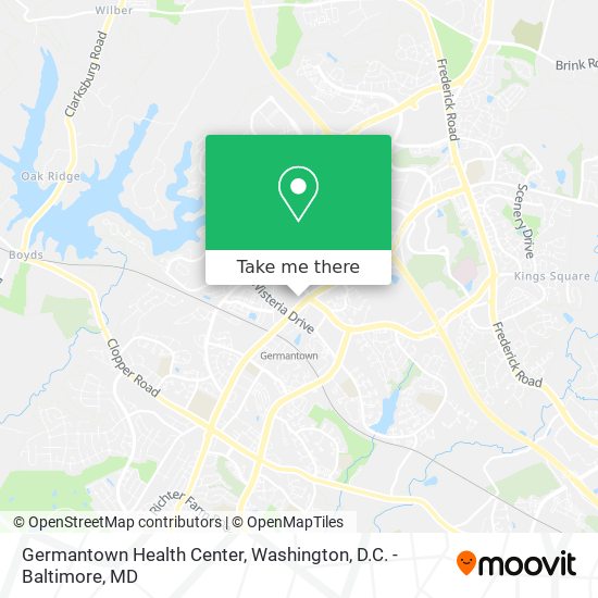 Mapa de Germantown Health Center