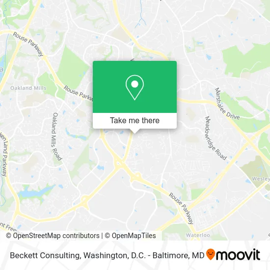 Beckett Consulting map