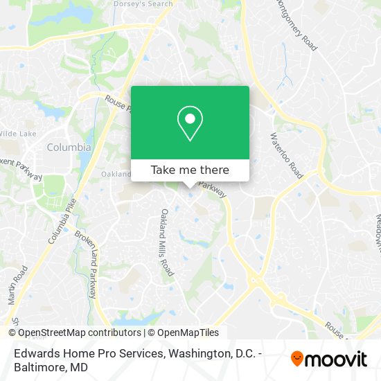 Edwards Home Pro Services map