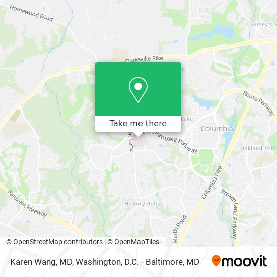 Mapa de Karen Wang, MD
