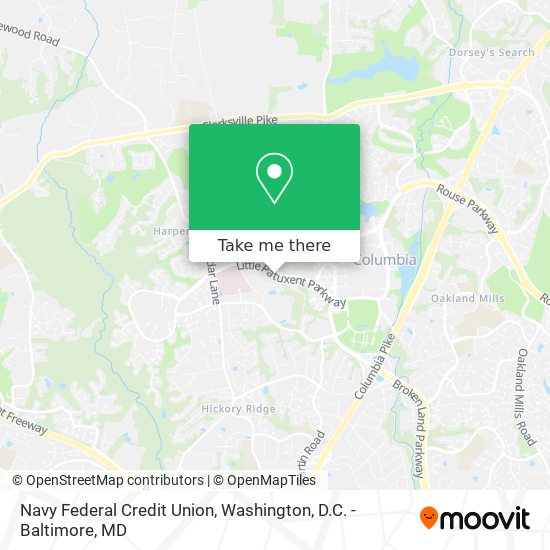 Mapa de Navy Federal Credit Union