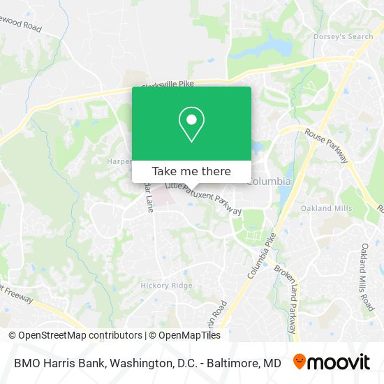 BMO Harris Bank map