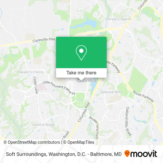 Soft Surroundings map