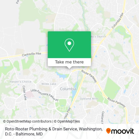 Mapa de Roto-Rooter Plumbing & Drain Service