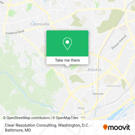 Mapa de Clear Resolution Consulting