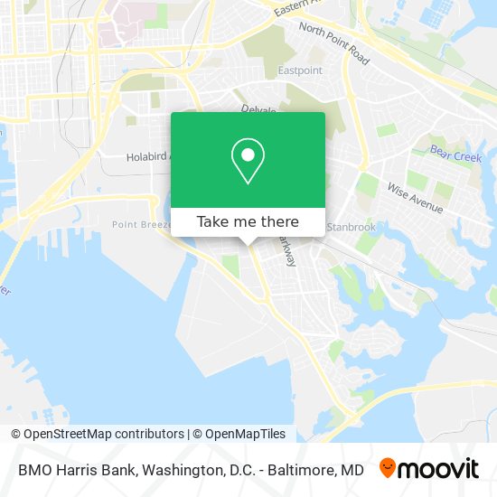 BMO Harris Bank map