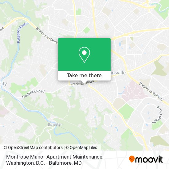 Mapa de Montrose Manor Apartment Maintenance