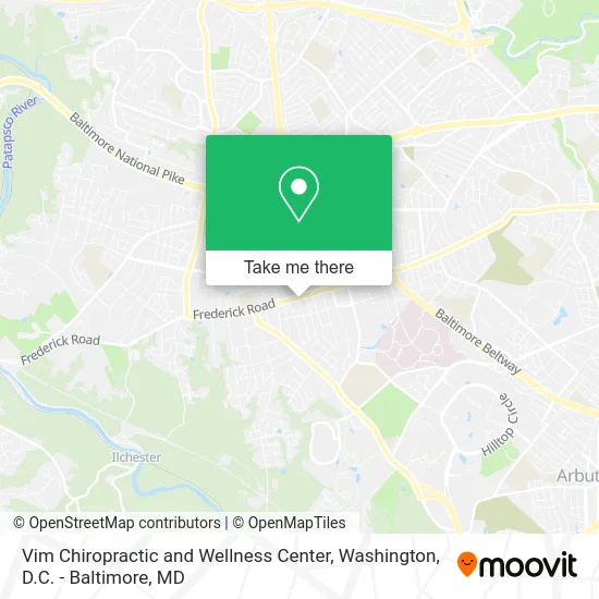 Vim Chiropractic and Wellness Center map