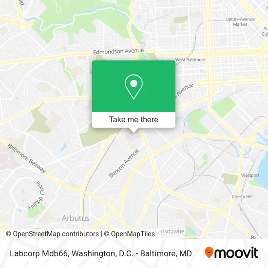 Mapa de Labcorp Mdb66