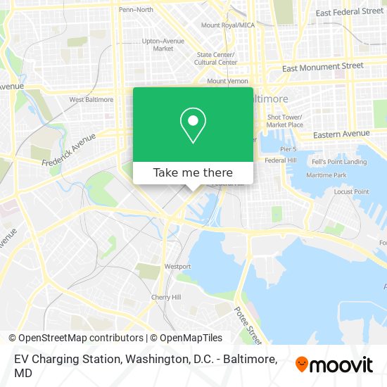 EV Charging Station map