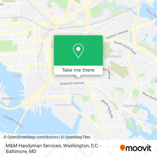 M&M Handyman Services map