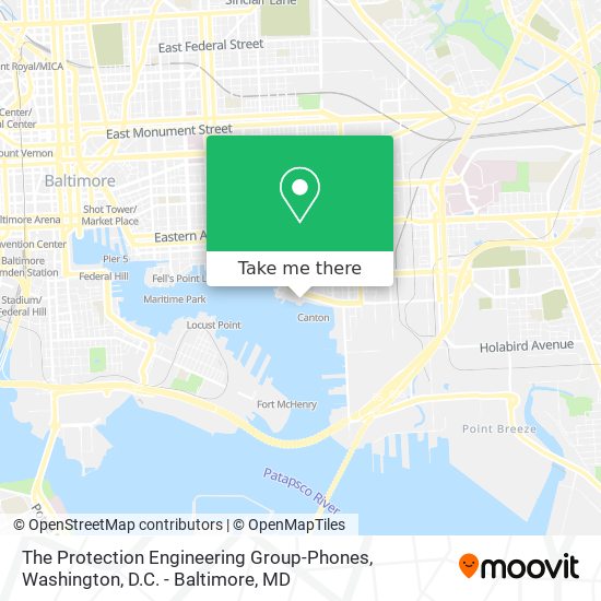 Mapa de The Protection Engineering Group-Phones