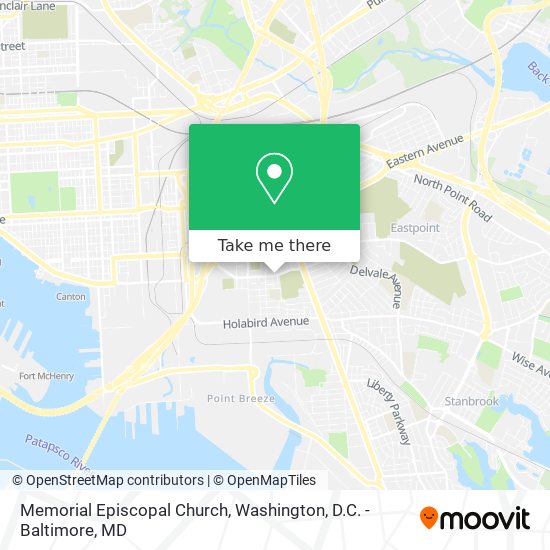 Mapa de Memorial Episcopal Church