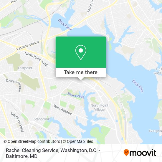 Rachel Cleaning Service map