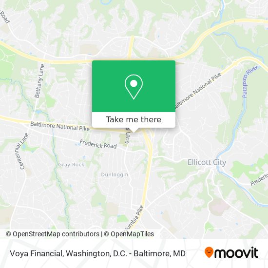 Voya Financial map