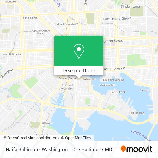 Mapa de Naifa Baltimore
