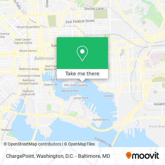 ChargePoint map