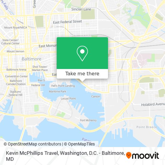 Kevin McPhillips Travel map