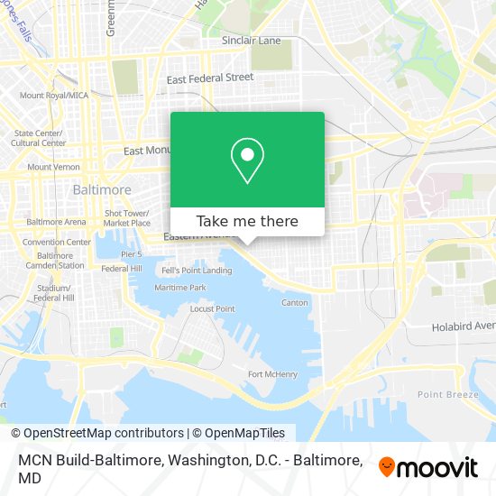 MCN Build-Baltimore map
