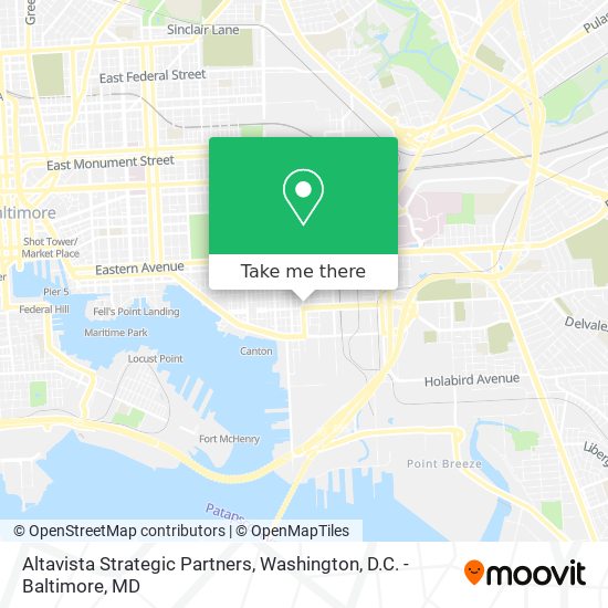 Mapa de Altavista Strategic Partners