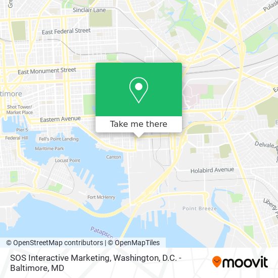 SOS Interactive Marketing map