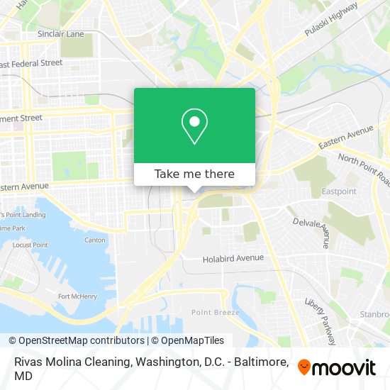 Mapa de Rivas Molina Cleaning