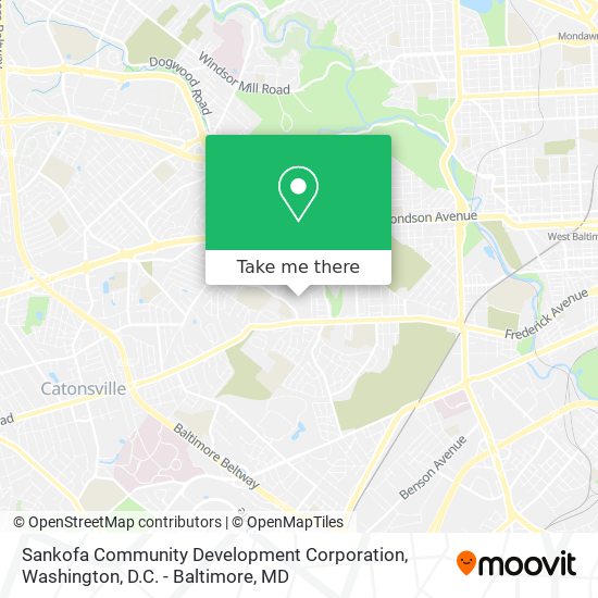 Sankofa Community Development Corporation map