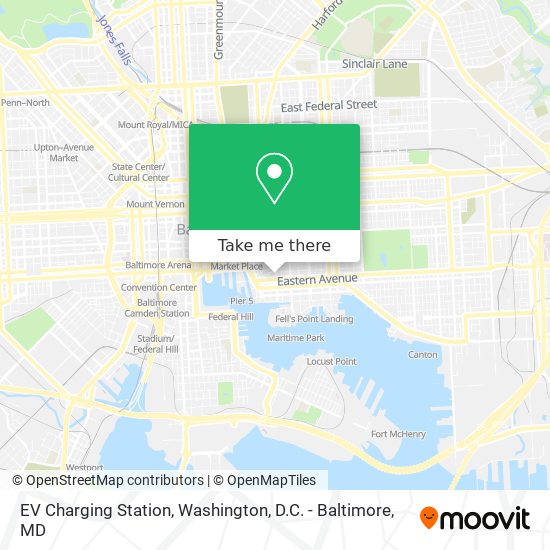 EV Charging Station map