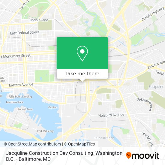 Mapa de Jacquline Construction Dev Consulting