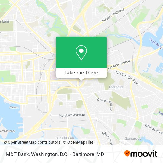 M&T Bank map