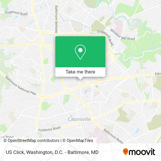 US Click map