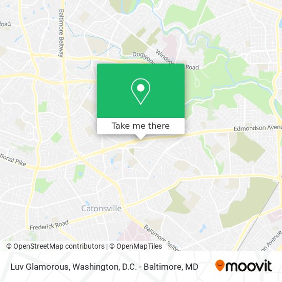 Mapa de Luv Glamorous