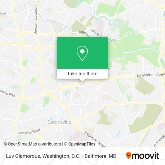 Luv Glamorous map