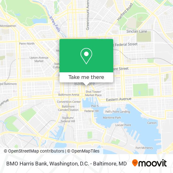 BMO Harris Bank map