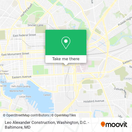Leo Alexander Construction map