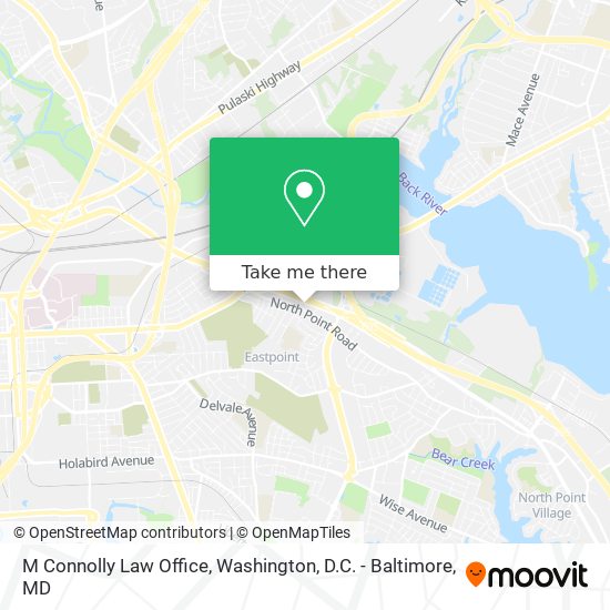 M Connolly Law Office map