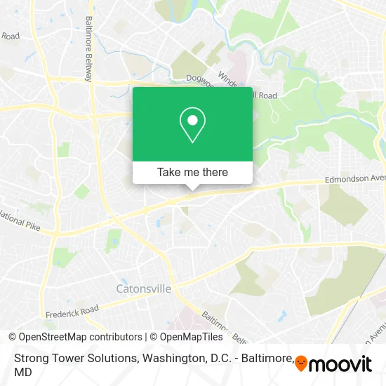 Strong Tower Solutions map