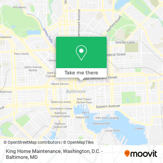 Mapa de King Home Maintenance