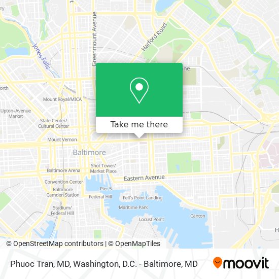Mapa de Phuoc Tran, MD