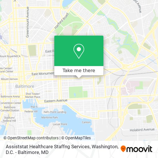 Mapa de Assiststat Healthcare Staffng Services