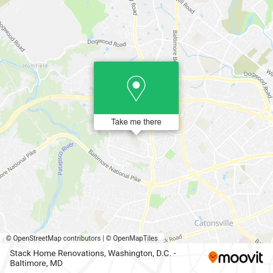 Stack Home Renovations map