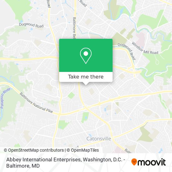 Abbey International Enterprises map