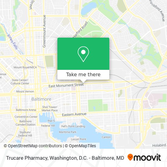 Trucare Pharmacy map