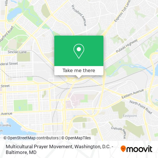 Multicultural Prayer Movement map